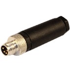 08MC4000-S -M8 connectors with screw contacts