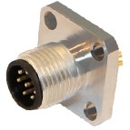 12MP8000-FL - Front mounting to solder with flanges