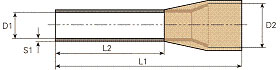 end-sleeves insulated 461125