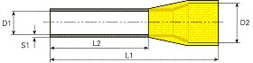 end-sleeves insulated 460306