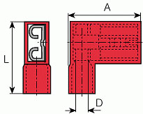receptacles insulated 3937s