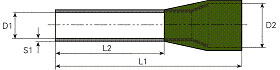 end-sleeves insulated 461220