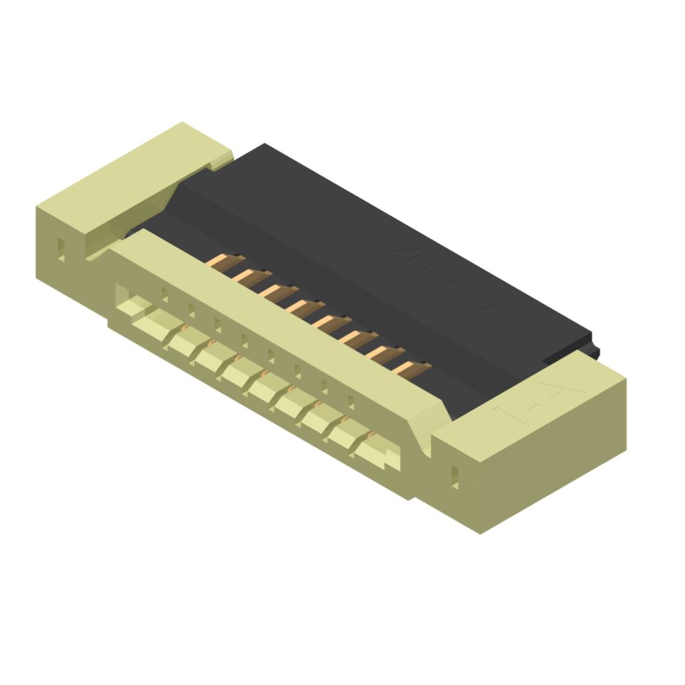 CF11 Series 1.00mm(.039) SMT ONE-TOUCH FFC/FPC Connectors