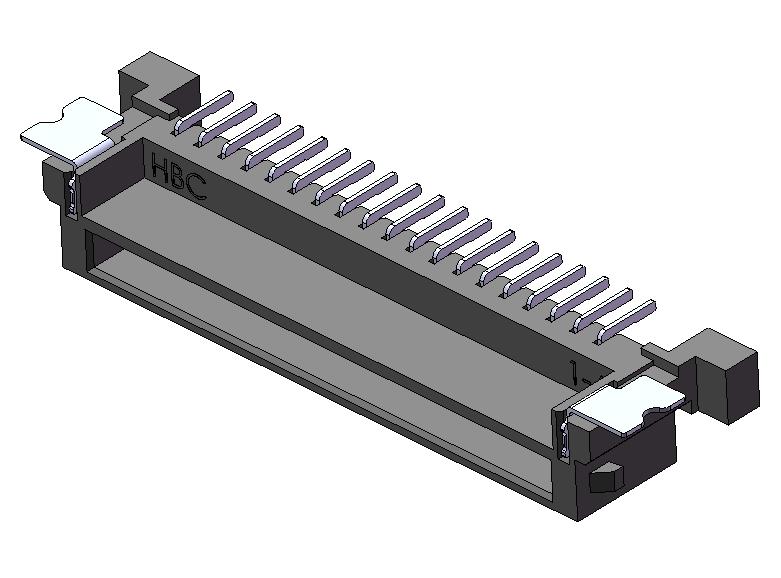 CI45 Series 1.25mm(.049) Wire to Board Right Angle SMT Type Headers