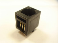 CJ07 Series Board Mount Telephone Jack -Economy