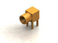 CR04 Series MMCX Right angle PCB Mount Jack Conn.