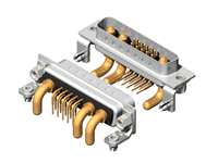 13W3 Series High Power D-Sub 40A Right Angle Type Plug Connector