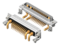 25W3 Series High Power D-Sub 20A Right Angle Type Plug Connector