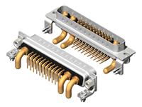 25W3 Series High Power D-Sub 40A Right Angle Type Plug Connector