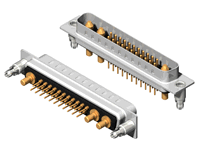 25W3 Series High Power D-Sub 20A Straight Dip Type Plug Connector