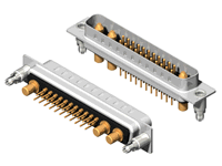 25W3 Series High Power D-Sub 40A Straight Dip Type Plug Connector