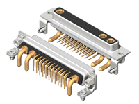 25W3 Series High Power D-Sub 20A Right Angle Type Receptacle Connector