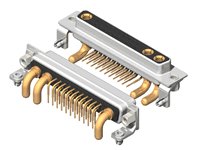 25W3 Series High Power D-Sub 40A Right Angle Type Receptacle Connector