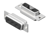 3W3C Series Combination D-Sub Receptacle Housing