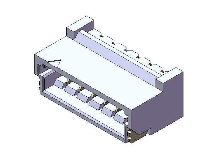 CI16 Serise 1.00mm(.039) Wire To Board SMT Side Entry Type Connector