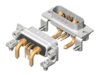 C7W2 Series High Power D-Sub 20A Right Angle Type Plug Connector