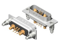 C7W2 Series High Power D-Sub 20A Straight Dip Type Plug Connector
