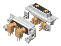 C7W2 Series Coaxial D-Sub Right Angle Type Receptacle Connector