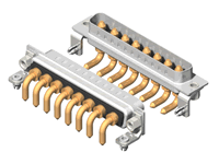 C8W8 Series High Power D-Sub 20A Right Angle Type Plug Connector