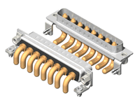 C8W8 Series High Power D-Sub 40A Right Angle Type Plug Connector