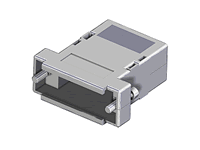 CD43 Series Plastic Hood D-Sub Connector Accessories(Plastic Hood and Accessory Screw)