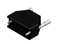 CD44 Series Plastic Hood D-Sub Connector Accessories(Plastic Hood and Accessory Screw)