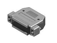 CD46 Series Die-cast Hood D-Sub Connector Accessories(Plastic Hood and Accessory Screw)