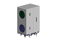 CE57 Series Stacked DIP Shielded Mini Circular DIN Receptacle Socket