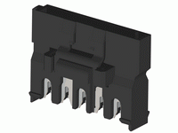 CI94 Plastic Latch Series 1.27mm(.050) Serial ATA Power Receptacle Connector IDC With Latch Type