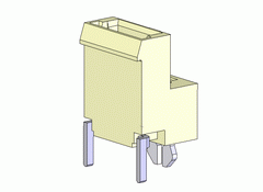 CP05 Series 3.50mm(.138) High Voltage Wire to Board Straight DIP Headers