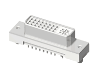 CU07 Series Straight Integrated Visual Interface DVI Receptacle Connectors