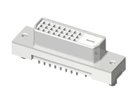 CU07 Series Straight Digital Visual Interface DVI Receptacle Connectors