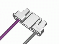 CP04 Series High Voltage Wire to Board Latch C Type Housing