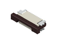 CF20 Series 1.00mm(.039") ZIF Right angle SMT Downside FFC/FPC Connectors