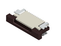 CF20 Series 0.5mm(.020) ZIF SMT Right angle Upside FFC/FPC Connectors