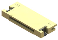 CF27 Series 0.5mm(.039") SMT LIF FFC/FPC Connect (wide size)