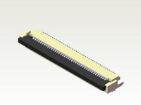 CF31 Series 0.50mm(.020) ONE-TOUCH Right angle SMT FFC/FPC Connectors(Halogen Free)