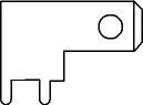 P.C.B.mounting tabs 3867l.68