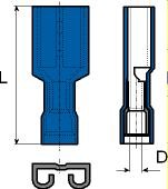 receptacles insulated 3966