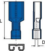 receptacles insulated 3945s