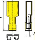 receptacles insulated 3947