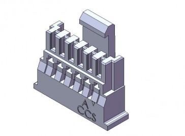 CI16 Series 1.00mm(.039) Single Row Wire to Board Crimp Housing