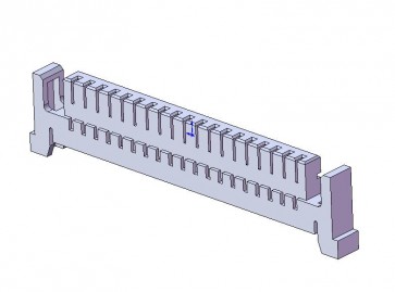 CI45 Series 1.25mm(.049) Wire to Board Crimp Housing