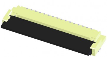 CF37 Series 0.80mm(.032”)H=1.95 SMT ZIF ONE-TOUCH FFC/FPC Connectors(Halogen Free)