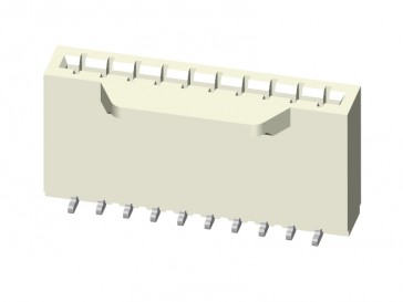 CF65 Series 0.50mm(.020") H=5.50 SMT LIF Vertical FFC/FPC Connectors