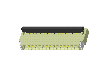 CF42 Series 0.50mm(.020”)H=0.96 SMT ZIF ONE-TOUCH FFC/FPC Connectors /Back Flip (Halogen Free)