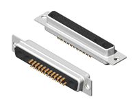 25W3 Series Combination D-Sub Receptacle Housing