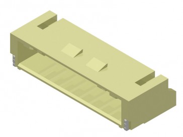 CI01 Series 2.00mm(.079) Single Row Right Angle SMT Latch Type Headers