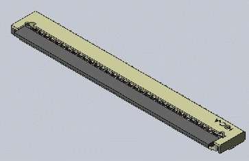 CF50 Series 1.0mm(.039")H=1.50 SMT ZIF One-Touch FFC/FPC Connectors