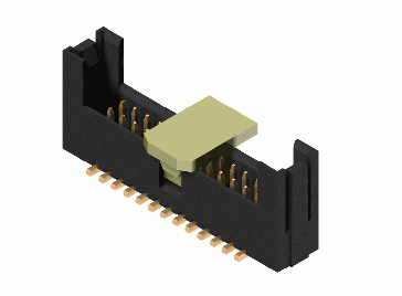 CH06 Series Dual Row Board Mount Pin Header